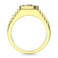 Load image into Gallery viewer, Diamond 1/2 Ct.Tw. Rolex Mens Ring in 14K Yellow Gold