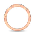 Load image into Gallery viewer, 14K Rose Gold 1/20 Ct.Tw.Diamond Wedding Band