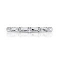 Load image into Gallery viewer, 14K White Gold 1/8 Ct.Tw. Diamond Stackable Band