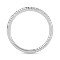 Load image into Gallery viewer, Diamond 1/20 ct tw Round-cut Wedding Band in 10K White Gold