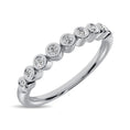 Load image into Gallery viewer, 14K White Gold 1/10 Ct.Tw.Diamond Stackable Band