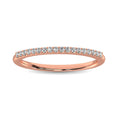 Load image into Gallery viewer, 10K Rose Gold 1/10 Ctw Diamond Wedding Ring