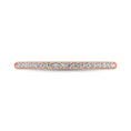 Load image into Gallery viewer, 10K Rose Gold 1/10 Ctw Diamond Wedding Ring
