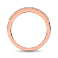 Load image into Gallery viewer, 10K Rose Gold 1/10 Ctw Diamond Wedding Ring