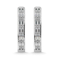 Load image into Gallery viewer, Diamond 1/3 Ct.Tw. Hoop Earrings in 10K White Gold