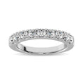 Load image into Gallery viewer, 14K White Gold Diamond 1/4 Ct.Tw. 9 Stone Anniversary Band