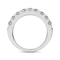 Load image into Gallery viewer, 14K White Gold Diamond 1/4 Ct.Tw. 9 Stone Anniversary Band