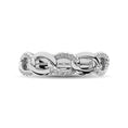 Load image into Gallery viewer, 14K White Gold 1/6 Ct.Tw. Diamond Interlinked Annivesary Band