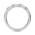 Load image into Gallery viewer, 14K White Gold 1/6 Ct.Tw. Diamond Interlinked Annivesary Band
