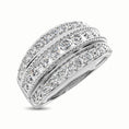 Load image into Gallery viewer, 14K White Gold 1 Ct.Tw. Diamond Fashion Ring