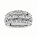 Load image into Gallery viewer, 14K White Gold 1 Ct.Tw. Diamond Fashion Ring