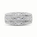 Load image into Gallery viewer, 14K White Gold 1 Ct.Tw. Diamond Fashion Ring