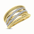 Load image into Gallery viewer, 14K Yellow Gold 1/3 Ct.Tw. Diamond Fashion Ring
