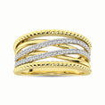 Load image into Gallery viewer, 14K Yellow Gold 1/3 Ct.Tw. Diamond Fashion Ring