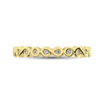 Load image into Gallery viewer, 14K Yellow Gold 1/10 Ctw Diamond Band