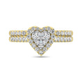 Load image into Gallery viewer, Diamond 1 Ct.Tw. Bridal Ring in 10K Yellow Gold
