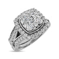 Load image into Gallery viewer, Diamond 1 1/4 ct tw Bridal Ring in 14K White Gold
