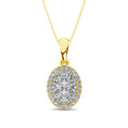 Load image into Gallery viewer, Diamond Fashion Pendant 5/8 ct tw Round Cut in 14K Yellow Gold