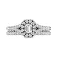 Load image into Gallery viewer, 14KT White Gold 1Ct.Tw. Diamond keyani Bridal Ring