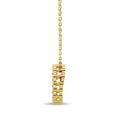 Load image into Gallery viewer, Diamond 1/4 Ct.Tw. Circle Pendant in 14K Yellow Gold