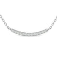 Load image into Gallery viewer, Diamond Round Cut Fashion Necklace 1/6 ct tw in 10K White Gold