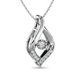 Load image into Gallery viewer, Diamond Slide Pendant 1/10 ct tw in 10K White Gold