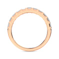 Load image into Gallery viewer, Diamond Anniversary Ring 1/50 ct tw in 14K Rose Gold