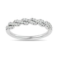 Load image into Gallery viewer, Diamond 1/5 ct tw Stackable Ring in 14K White Gold