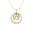 Load image into Gallery viewer, Diamond 1/4 ct tw Fashion Pendant in 14K Yellow Gold