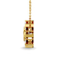 Load image into Gallery viewer, Diamond 1/4 Ct.Tw. Shimmering Pendant in 14K Yellow Gold