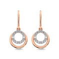 Load image into Gallery viewer, Diamond Fashion Earrings 1/6 ct tw in 14K White Gold