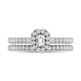 Load image into Gallery viewer, Diamond 3/4 Ct.Tw. Round Cut Bridal Ring in 14K White Gold