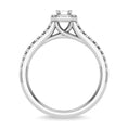 Load image into Gallery viewer, Diamond 3/4 Ct.Tw. Round Cut Bridal Ring in 14K White Gold