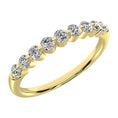 Load image into Gallery viewer, 10K Yellow Gold 1/4 Ct.Tw. Diamond Stackable Band