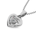 Load image into Gallery viewer, Diamond 1/50 Ct.Tw. Heart Pendant in Sterling Silver