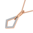 Load image into Gallery viewer, 10K Two Tone Gold 1/10 Ct.Tw. Diamond Fashion Pendant