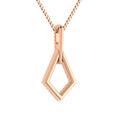 Load image into Gallery viewer, 10K Two Tone Gold 1/10 Ct.Tw. Diamond Fashion Pendant