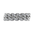 Load image into Gallery viewer, 14K White Gold 1/5 Ct.Tw. Diamond Cuban Style Band