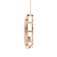 Load image into Gallery viewer, 10K Rose Gold 1/5 Ct.Tw. Diamond Shimmering Pendant