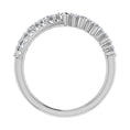 Load image into Gallery viewer, 10K White Gold 1/2 Ct Ct.Tw. Diamond Crossover Ring