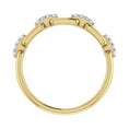 Load image into Gallery viewer, 10K Yellow Gold 1/8 Ct.Tw. Diamond Cuban Link Fashion Ring