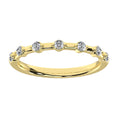 Load image into Gallery viewer, 14K Yellow Gold 1/5 Ct.Tw. Diamond Stack Bands