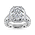 Load image into Gallery viewer, Diamond 2 3/4 Ct.Tw. Engagement Ring in 14K White Gold