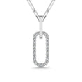Load image into Gallery viewer, Diamond 1/10 Ct.Tw. Fashion Pendant in Sterling Silver