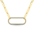 Load image into Gallery viewer, Diamond 1/5 Ct.Tw. Fashion Pendant in 10K Yellow Gold