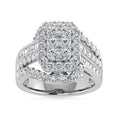 Load image into Gallery viewer, 10K White Gold Diamond 2 Ct.Tw. Engagement Ring