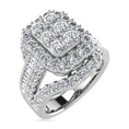 Load image into Gallery viewer, 10K White Gold Diamond 2 Ct.Tw. Engagement Ring