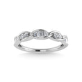 Load image into Gallery viewer, 10K White Gold Diamond 1/5 Ct.Tw. Stackable Ring