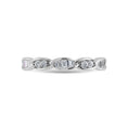 Load image into Gallery viewer, 10K White Gold Diamond 1/5 Ct.Tw. Stackable Ring