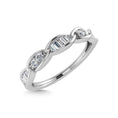 Load image into Gallery viewer, 10K White Gold Diamond 1/5 Ct.Tw. Stackable Ring